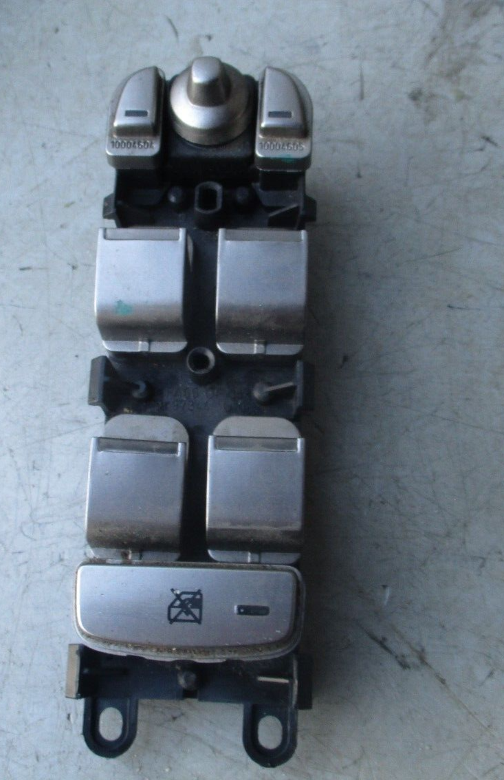 2008 JAGUAR XF OS DRIVER FRONT RIGHT WINDOW CONTROL SWITCH PANEL 03341000