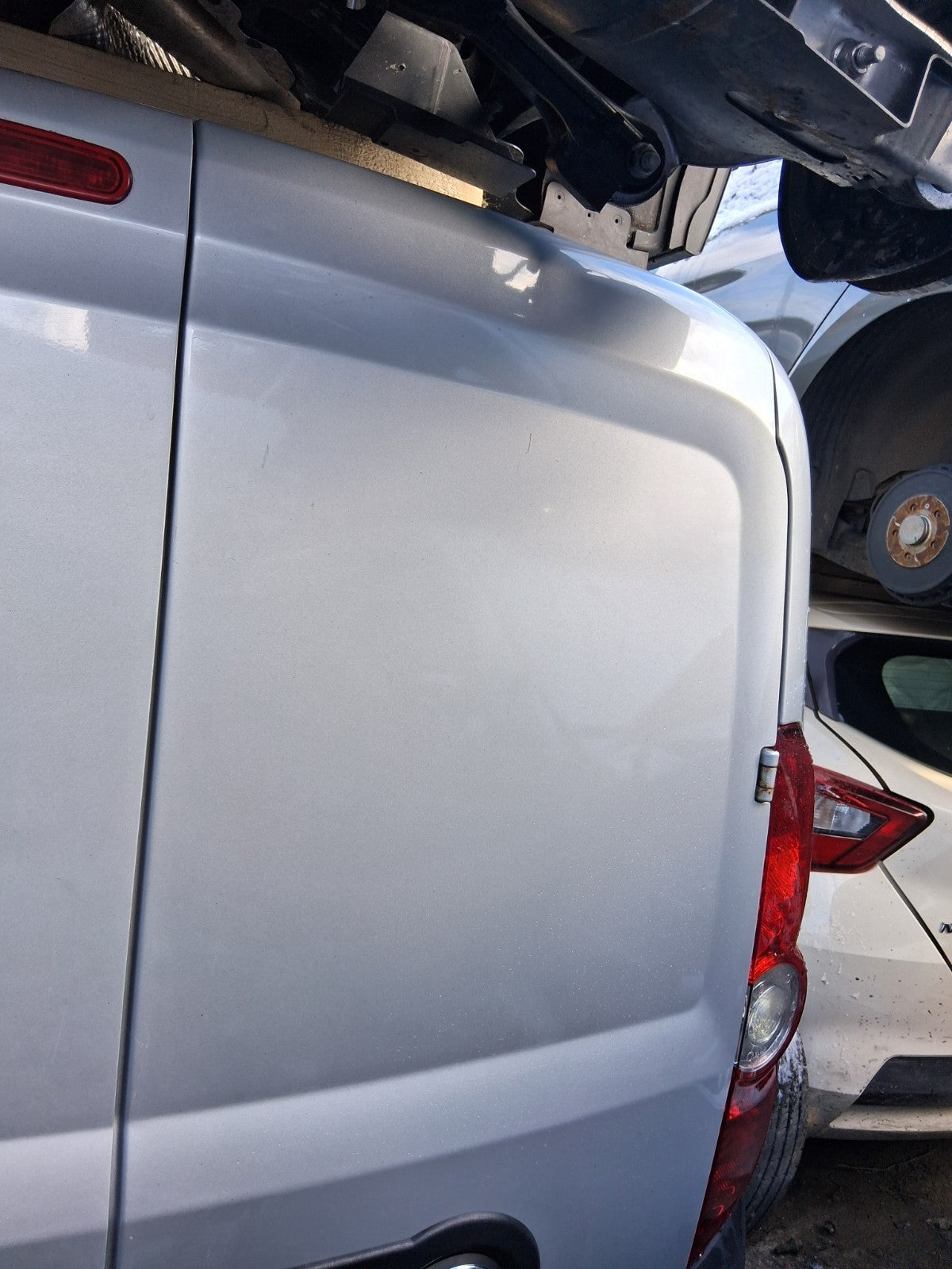 2015 VAUXHALL COMBO D OSR DRIVER SIDE REAR RIGHT COMPLETE DOOR SILVERFISH 612A