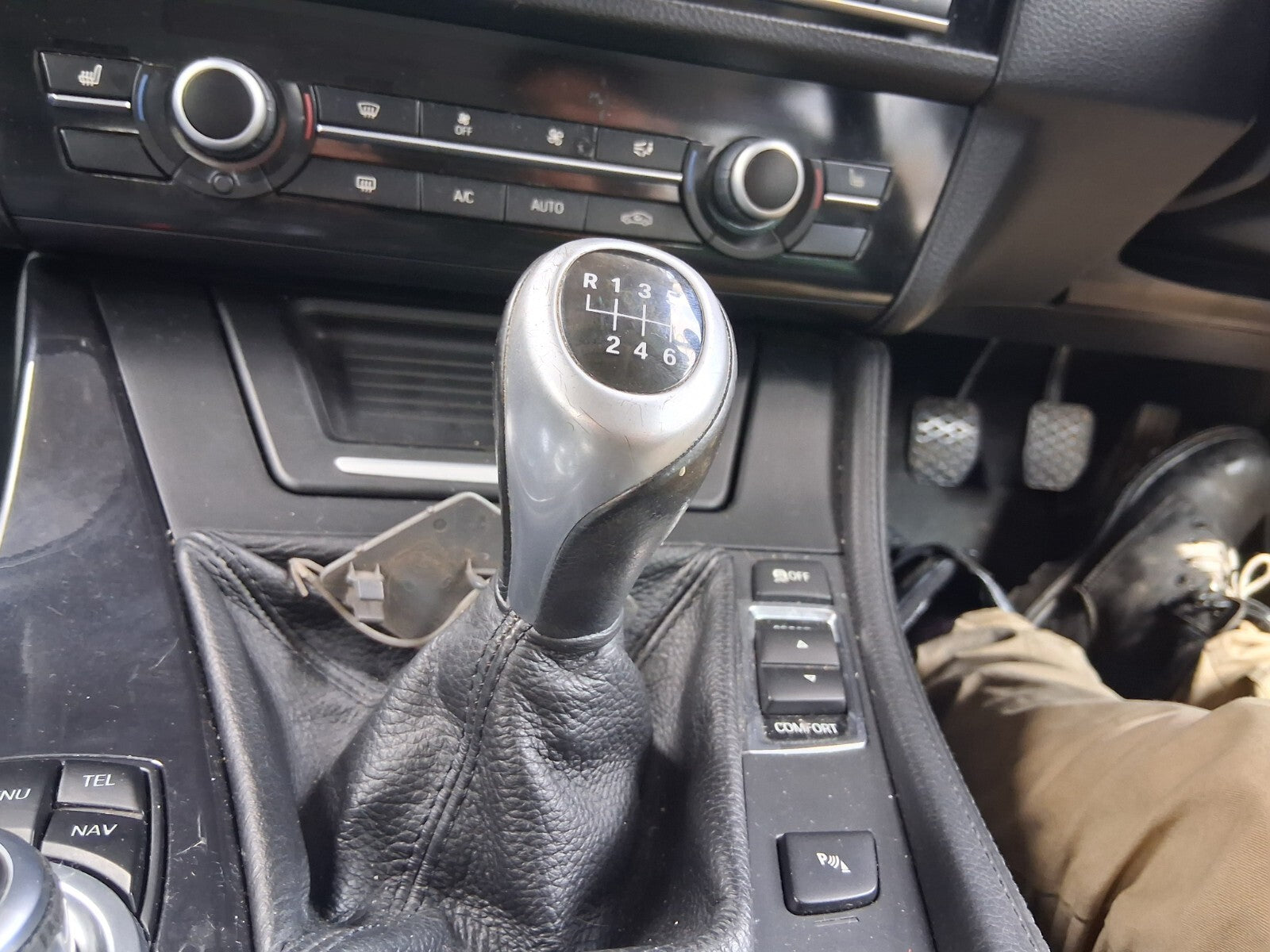 2012 BMW 5 SERIES F10 MANUAL GEAR STICK GEAR SHIFTER GEAR LEVER