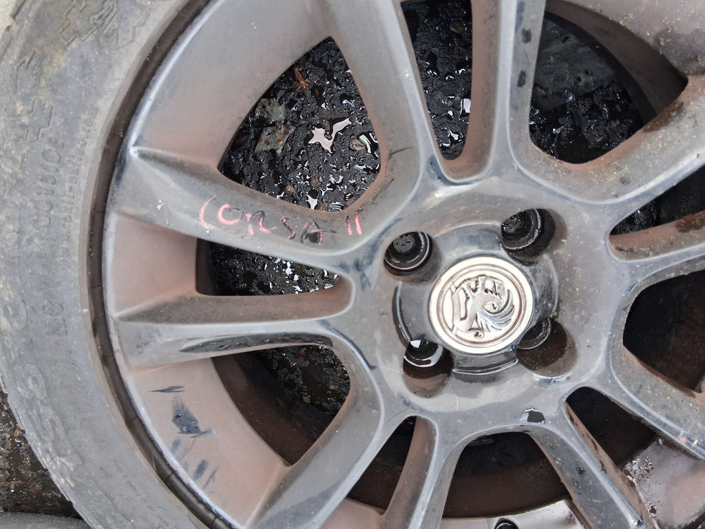 2011 VAUXHALL CORSA D 16 INCH ALLOY WHEEL WITH TYRE 195/55R16