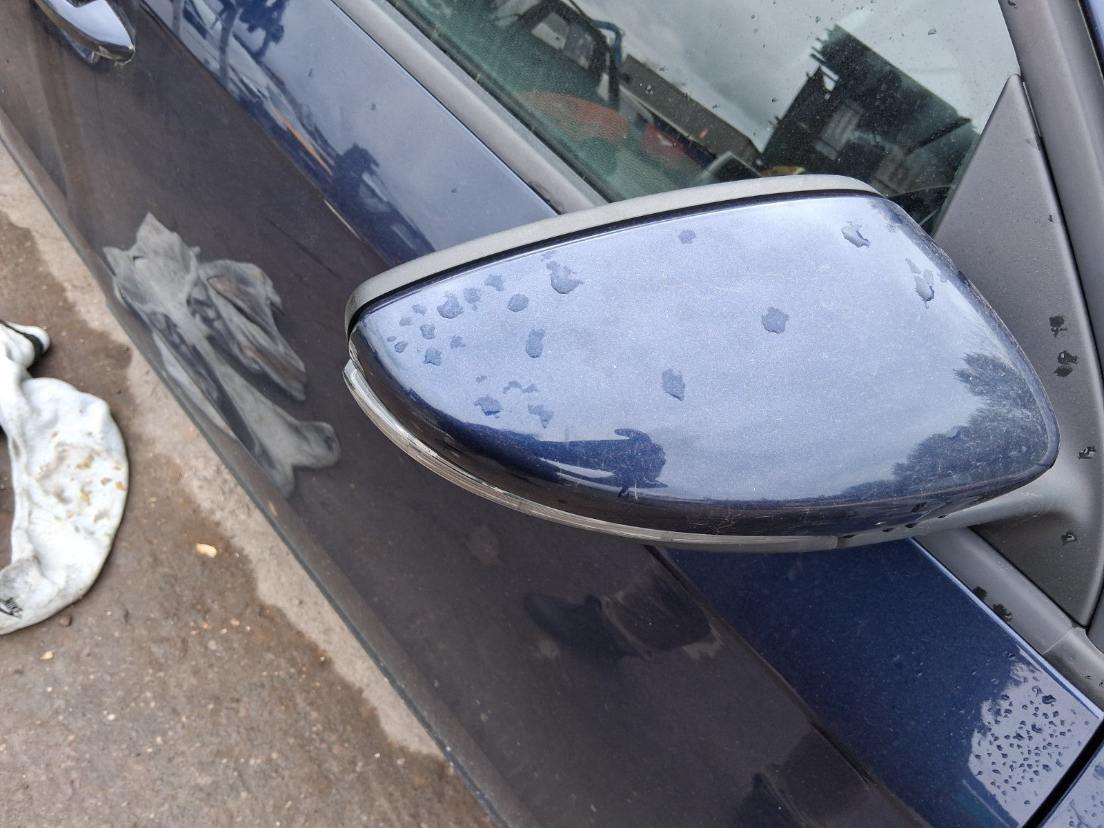 2014 VW VOLKSWAGEN PASSAT B7 SALOON OSF DRIVER SIDE RIGHT ELECTRIC WING MIRROR