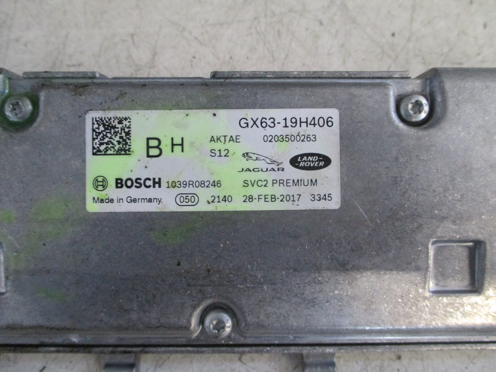 JAGUAR XE 2017 FRONT LANE ASSIST CAMERA UNIT MODULE GX6319H406