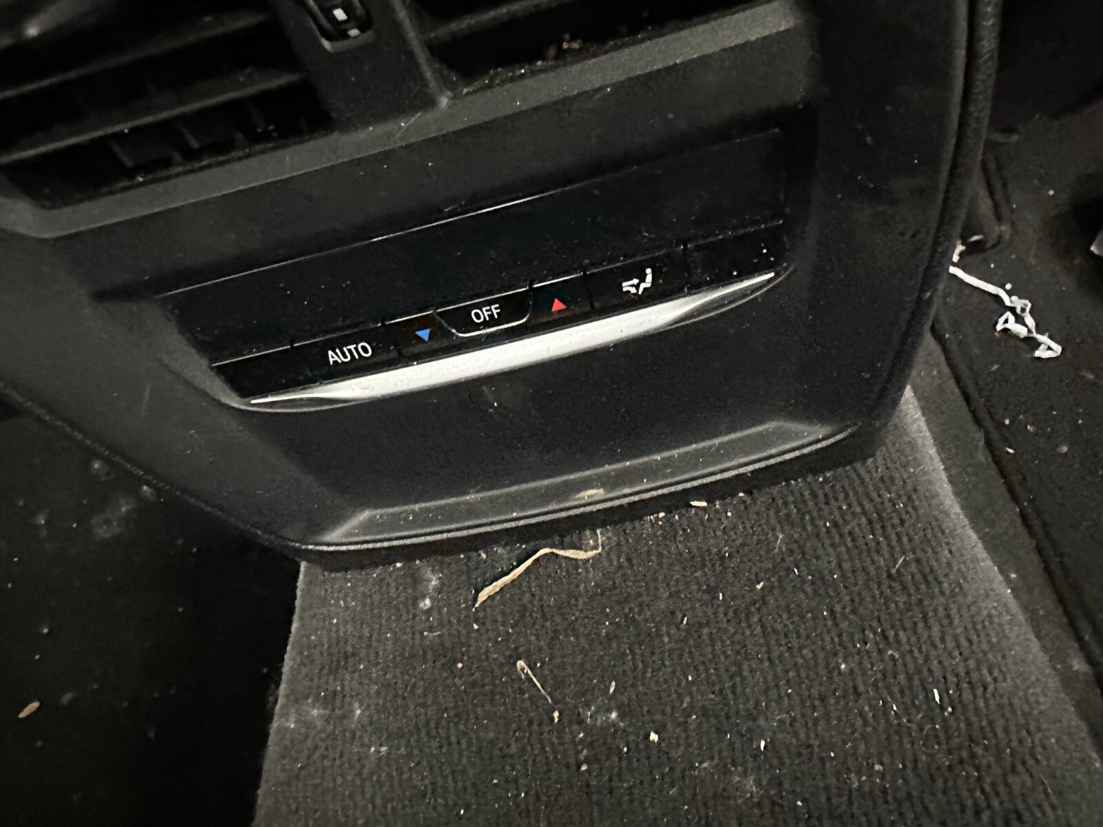 2019 BMW 3 SERIES G20 REAR HEATER CONTROL PANEL AC CLIMATE CONTROL SWITCHES