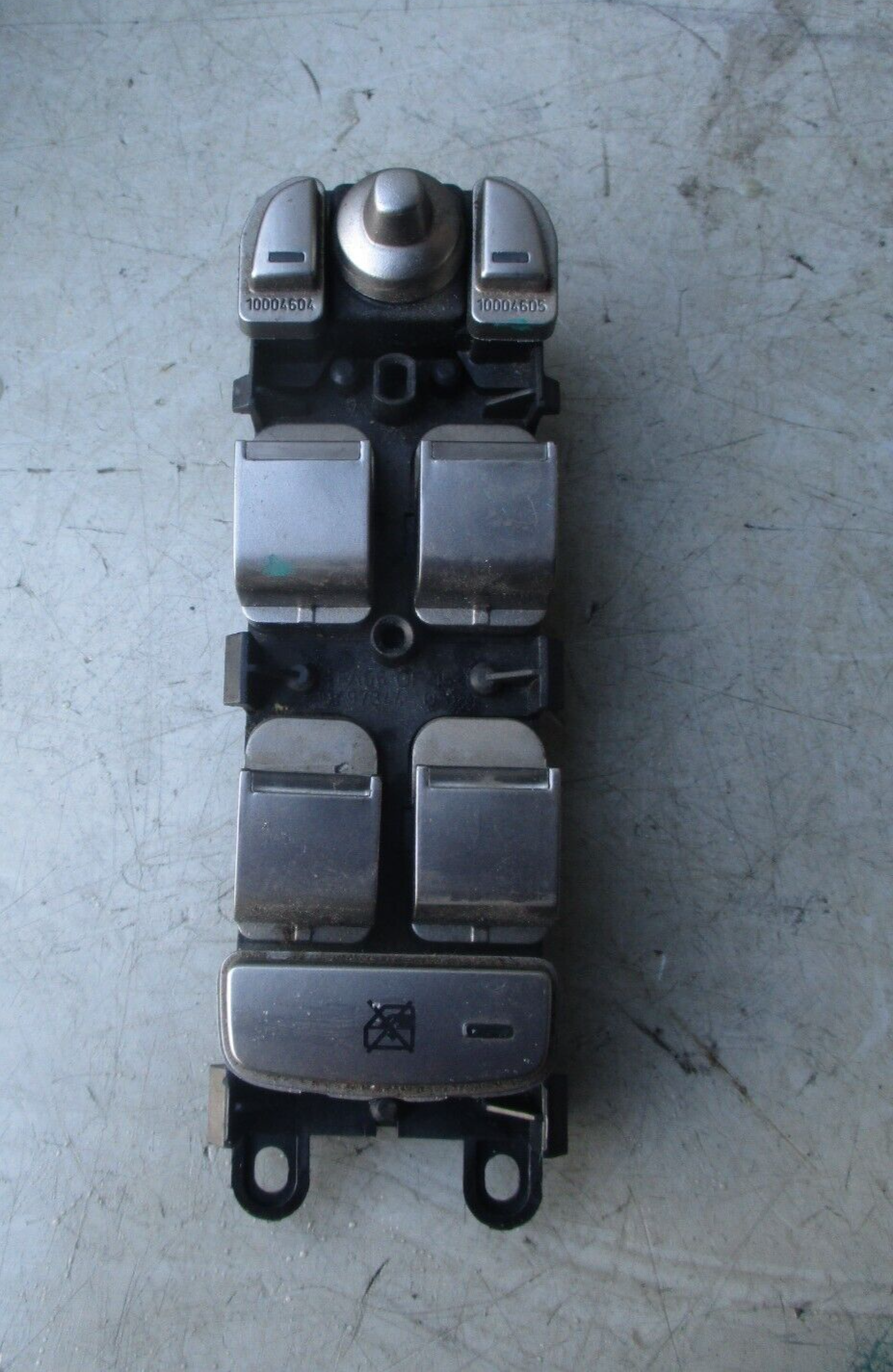 2008 JAGUAR XF OS DRIVER FRONT RIGHT WINDOW CONTROL SWITCH PANEL 03341000