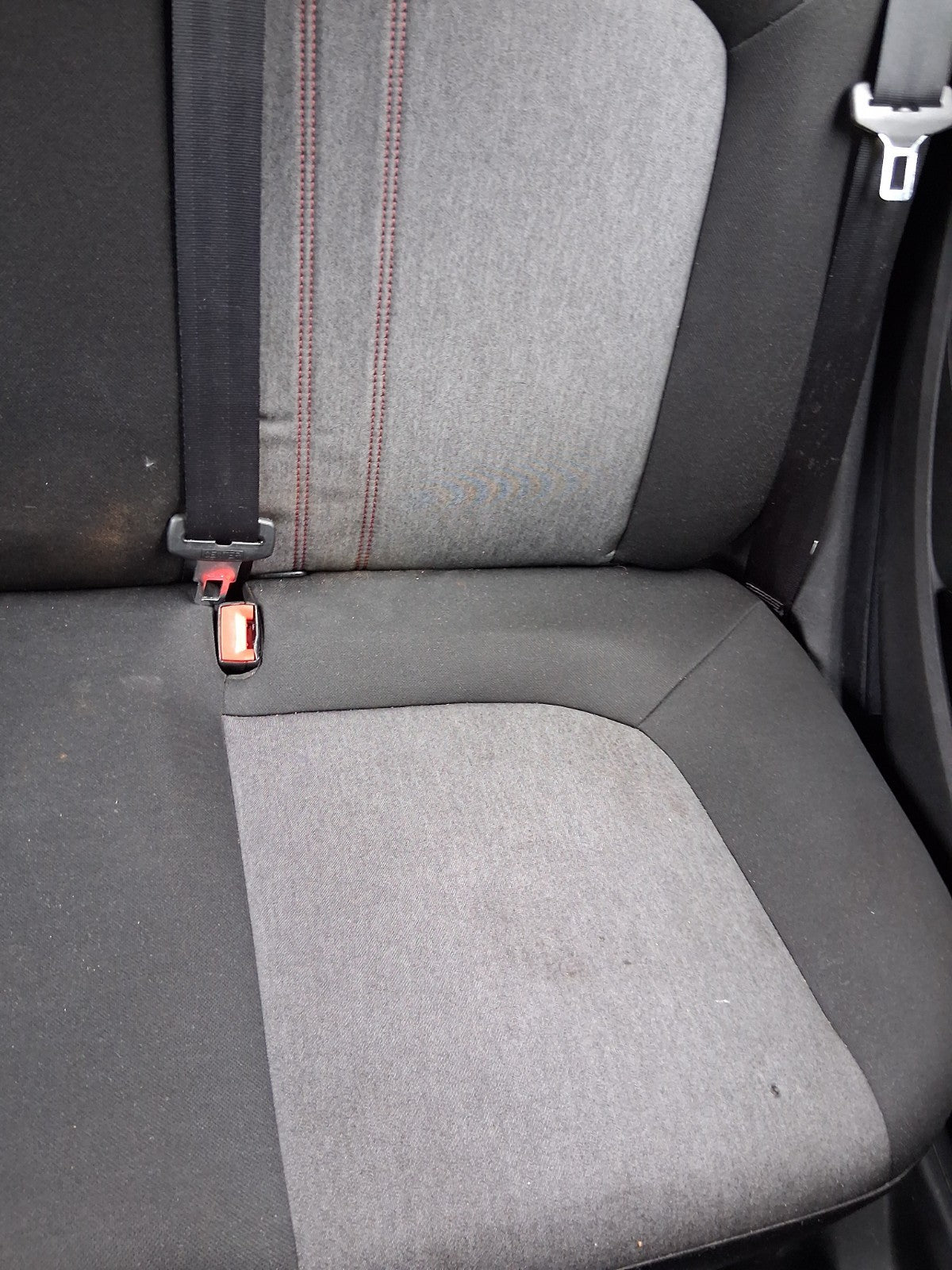 2014 FIAT PUNTO 5 DOOR MK3 REAR BACK SEAT FABRIC COMPLETE SET
