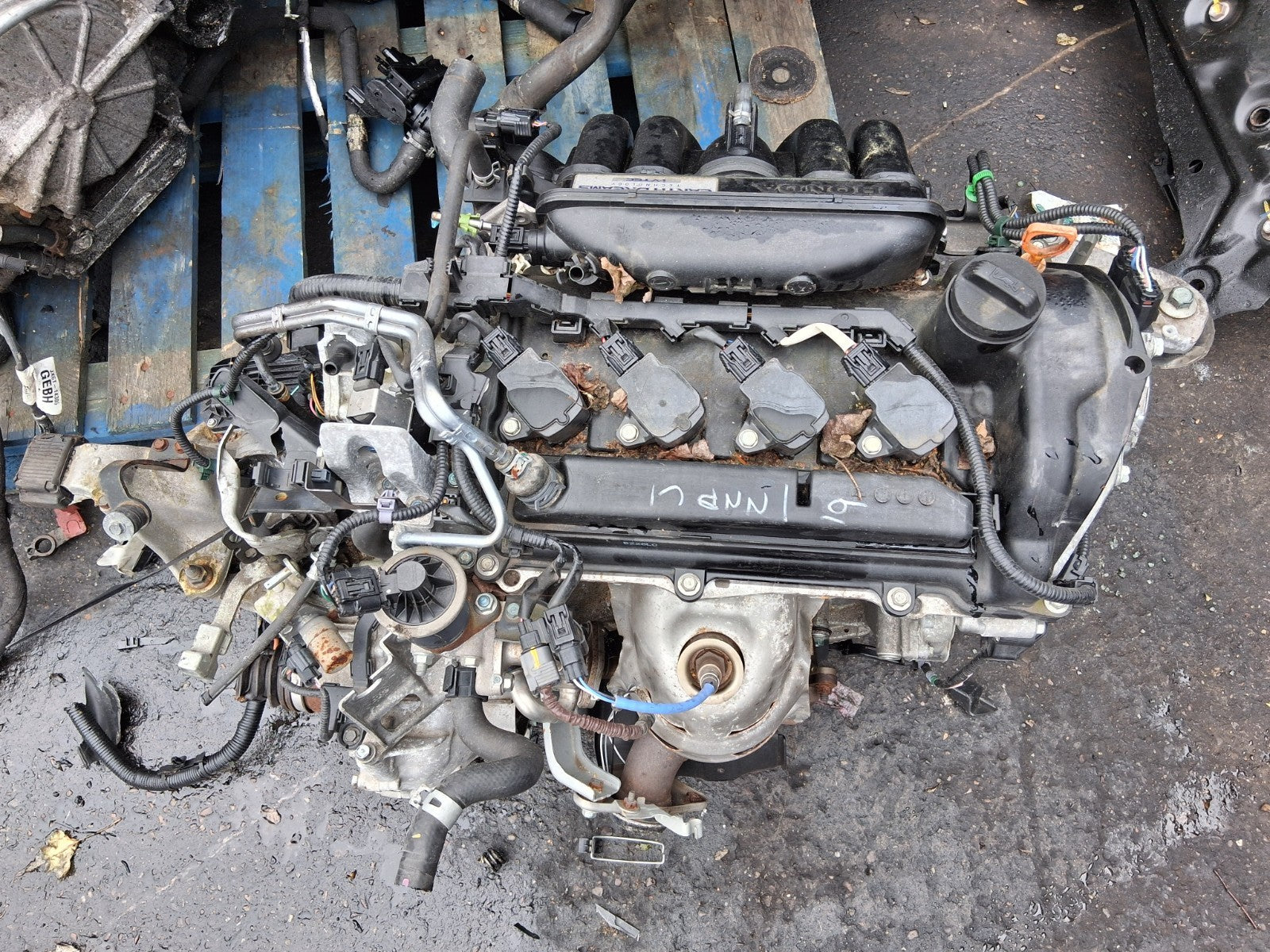 2019 HONDA JAZZ 1.3 PETROL ENGINE BARE WITH PUMP & INJECTORS L13B2