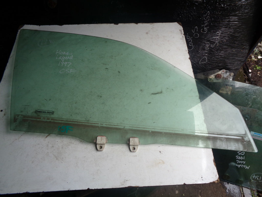 MAZDA MX6 1996 OS DRIVER SIDE DOOR WINDOW GLASS