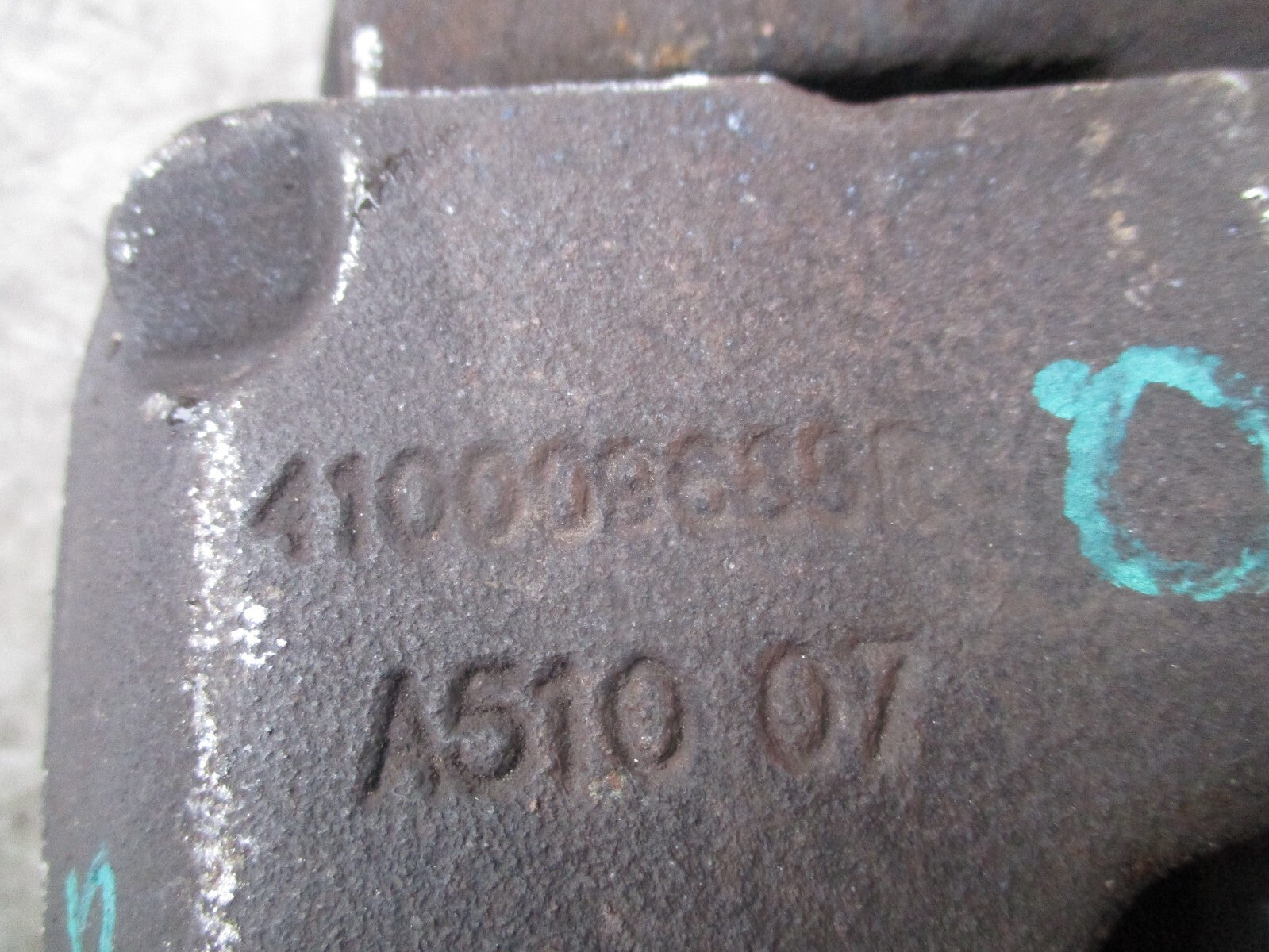 2013 RENAULT MASTER MK3 OSF DRIVER SIDE FRONT CALIPER 410009688R