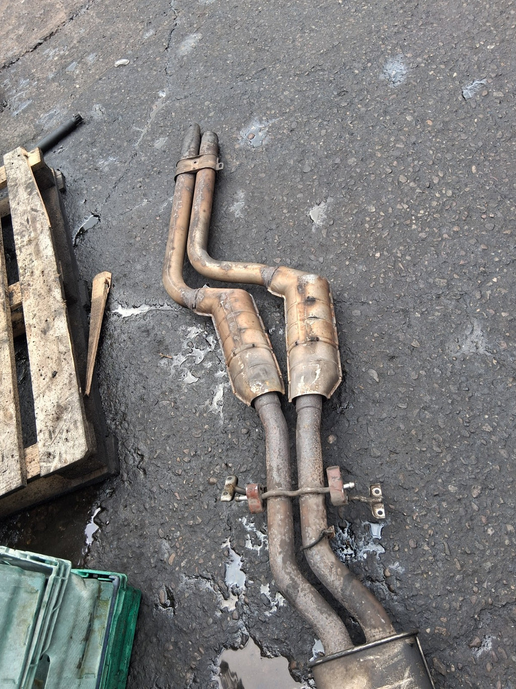 2004 BMW X3 E83 EXHAUST REAR BACK BOX SILENCER MUFFLER 3413594
