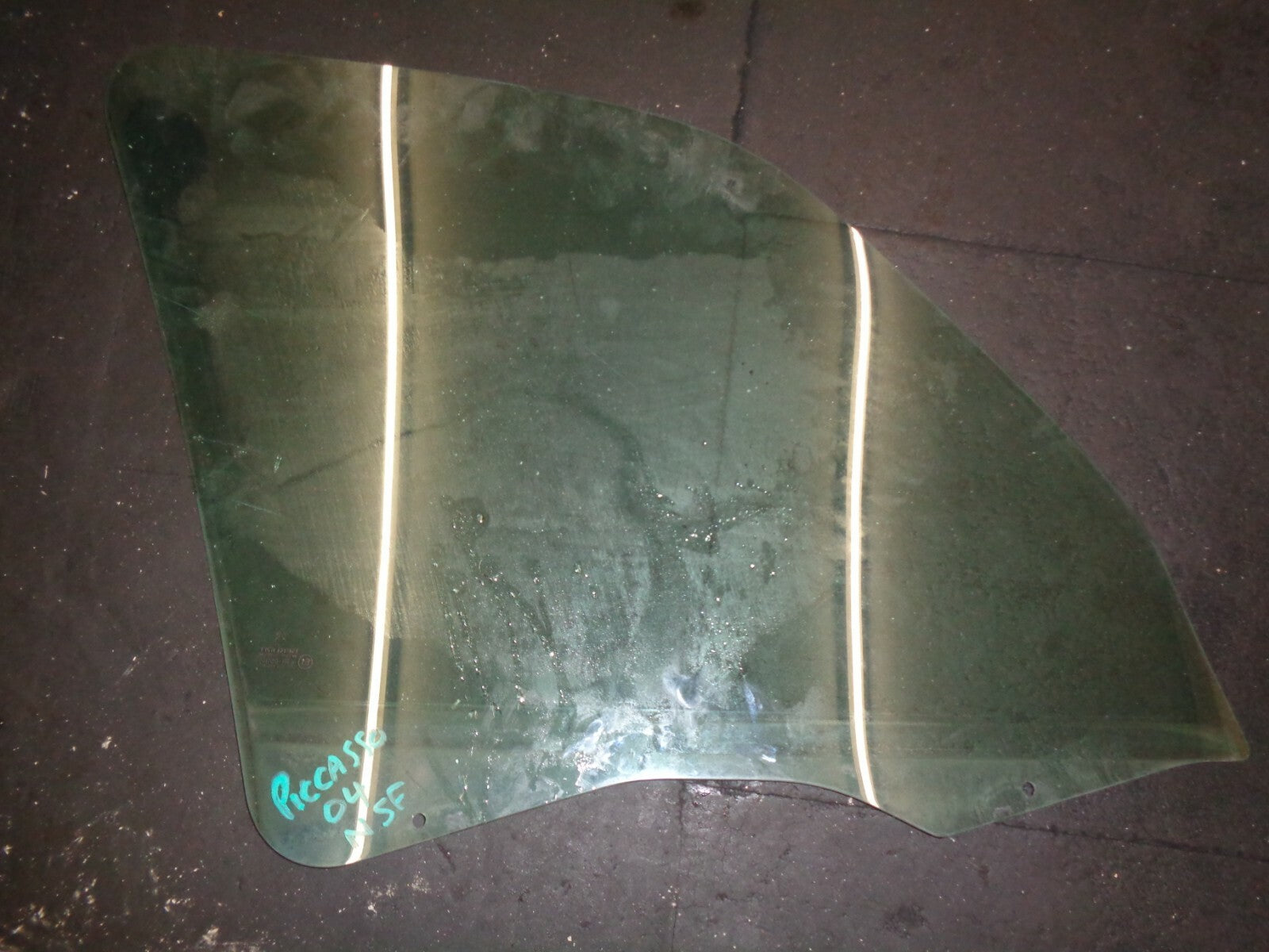 CITROEN XSARA PICASSO 2004 NSF PASSENGER SIDE FRONT DOOR WINDOW GLASS