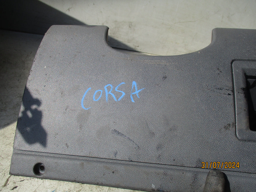 2005 VAUXHALL CORSA C STORAGE TRAY UNDER DASHBOARD 09114396