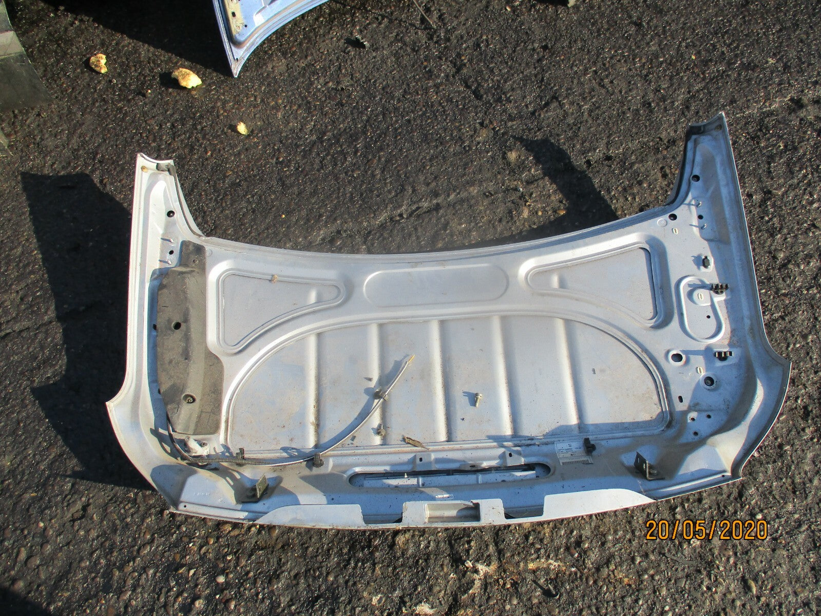 PEUGEOT 206 CC 206CC 2003 CONVERTIBLE BOOT PANEL TAILGATE SILVER