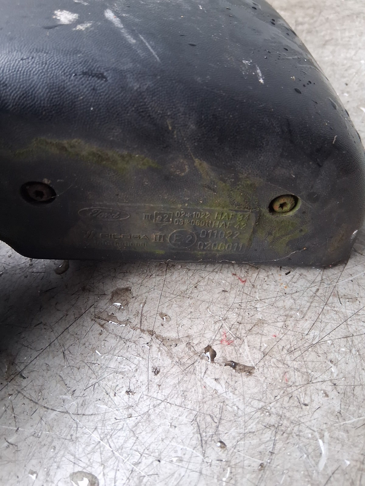 2011 FORD TRANSIT CONNECT NS PASSENGER SIDE WING MIRROR 0206011