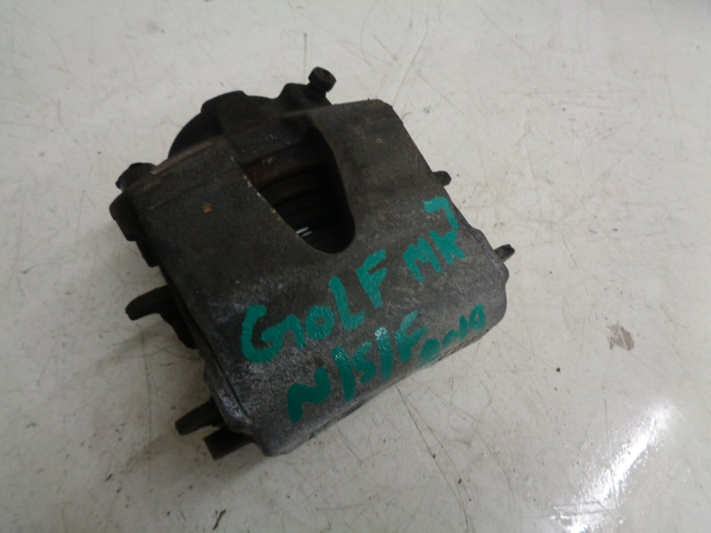 VW VOLKSWAGEN GOLF MK7 2019 NSF PASSENGER SIDE FRONT BRAKE CALIPER