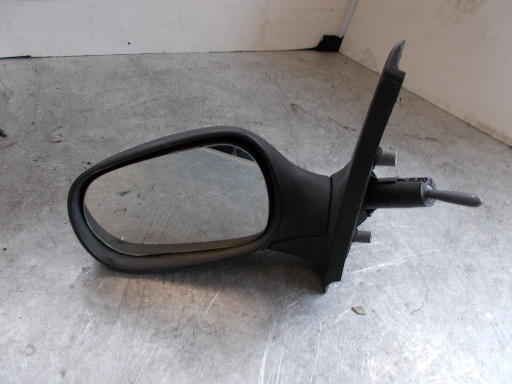 1999 RENAULT CLIO MK2 NS PASSENGER SIDE WING MIRROR DOOR MIRROR E2017005 BLACK