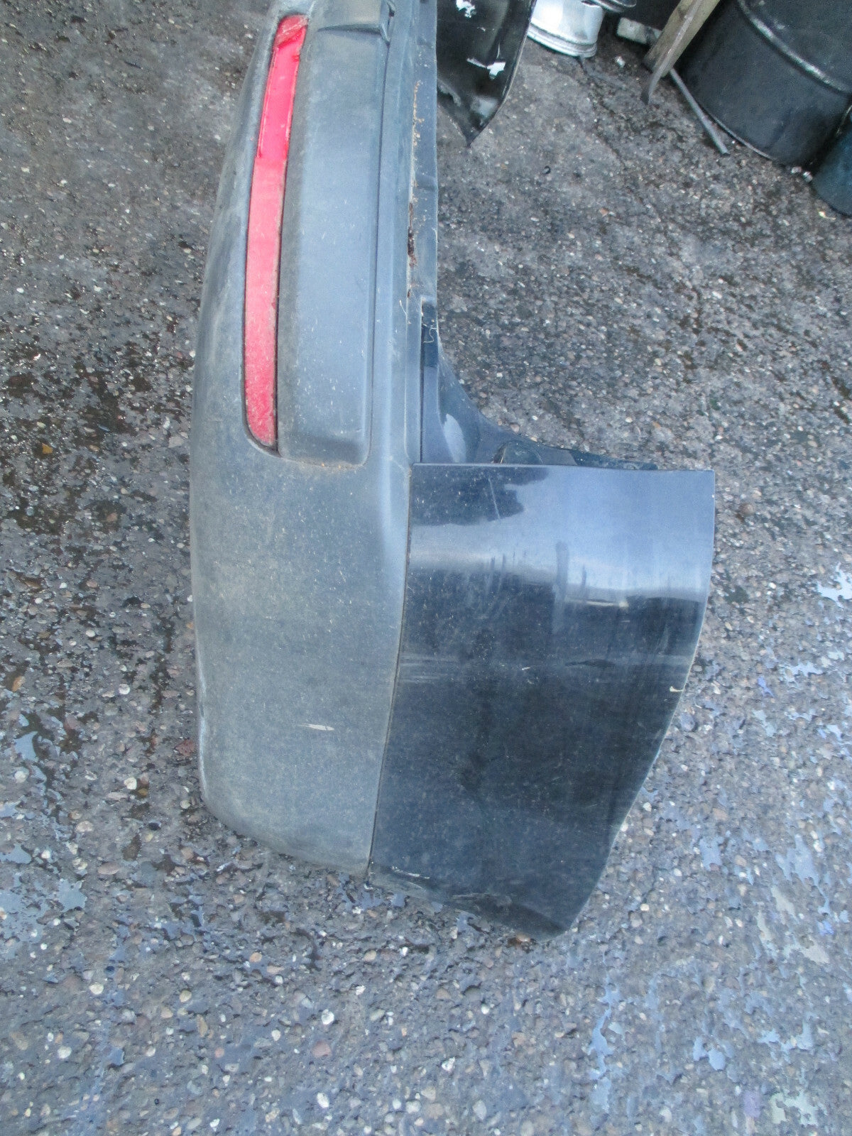 FORD GALAXY 2013 MK3 REAR COMPLETE BUMPER BLACK