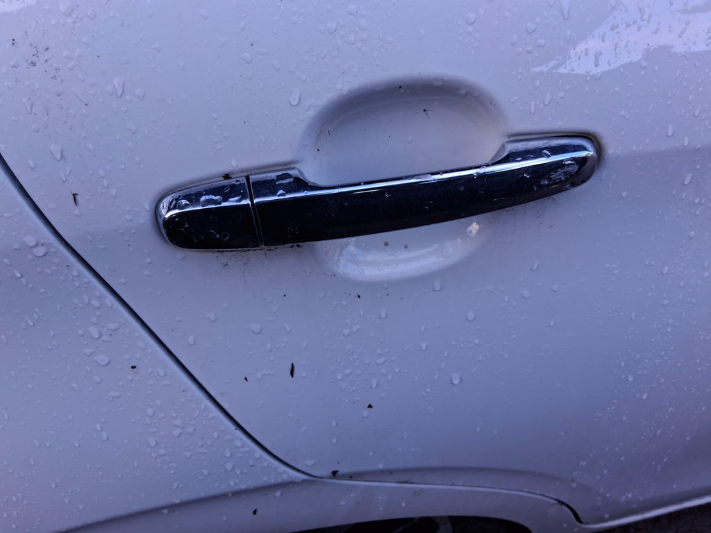 2018 CITROEN C1 FLAIR MK2 OSR DRIVER SIDE REAR COMPLETE DOOR LIPIZAN WHITE KWD