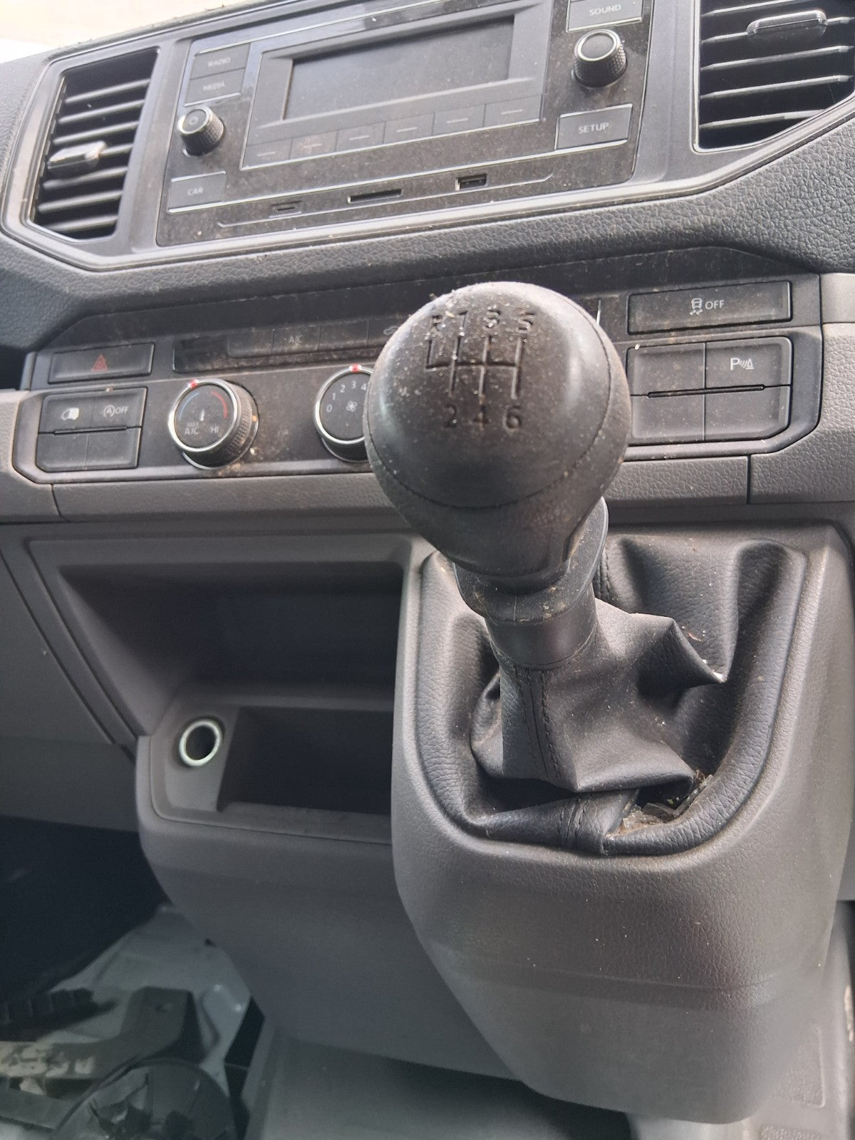 2022 VW VOLKSWAGEN CRAFTER MK2 MANUAL GEAR STICK GEAR SHIFTER GEAR LEVER