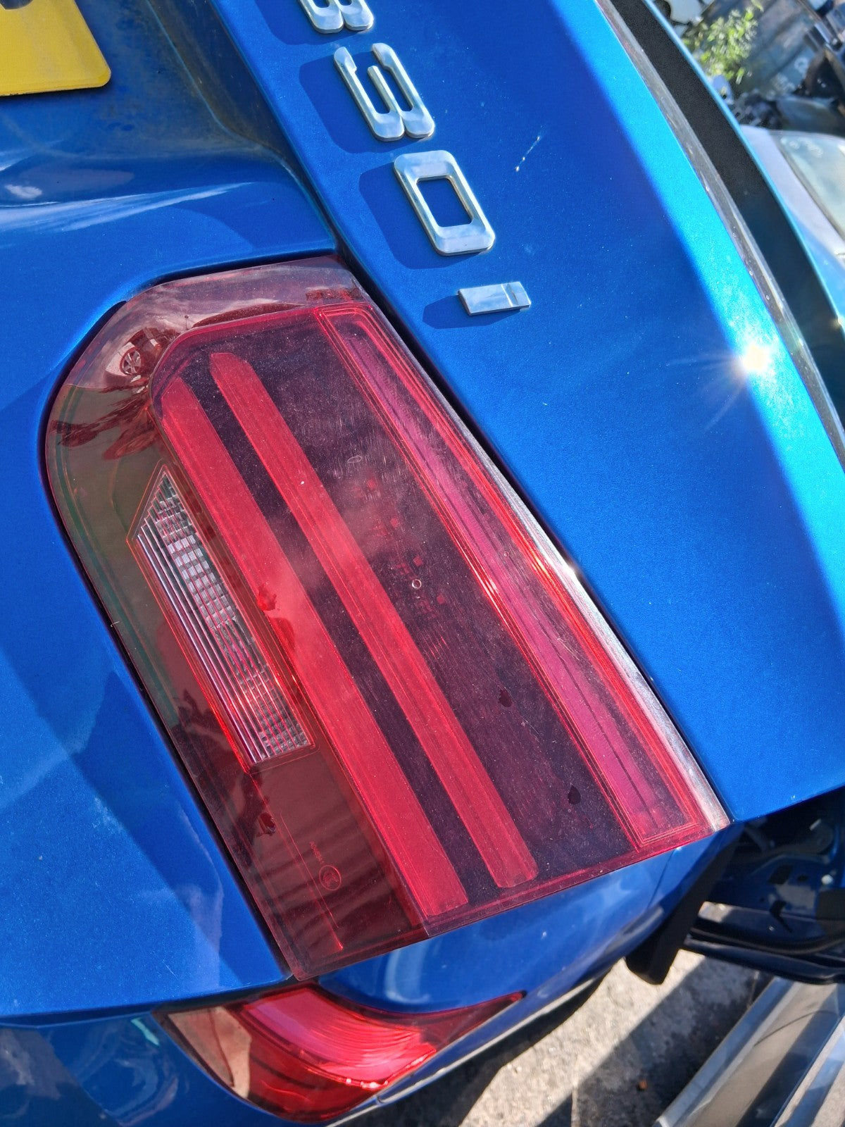 2019 BMW 3 SERIES F30 330i M SPORT ESTATE LCI OSR DRIVER INNER TAIL LIGHT