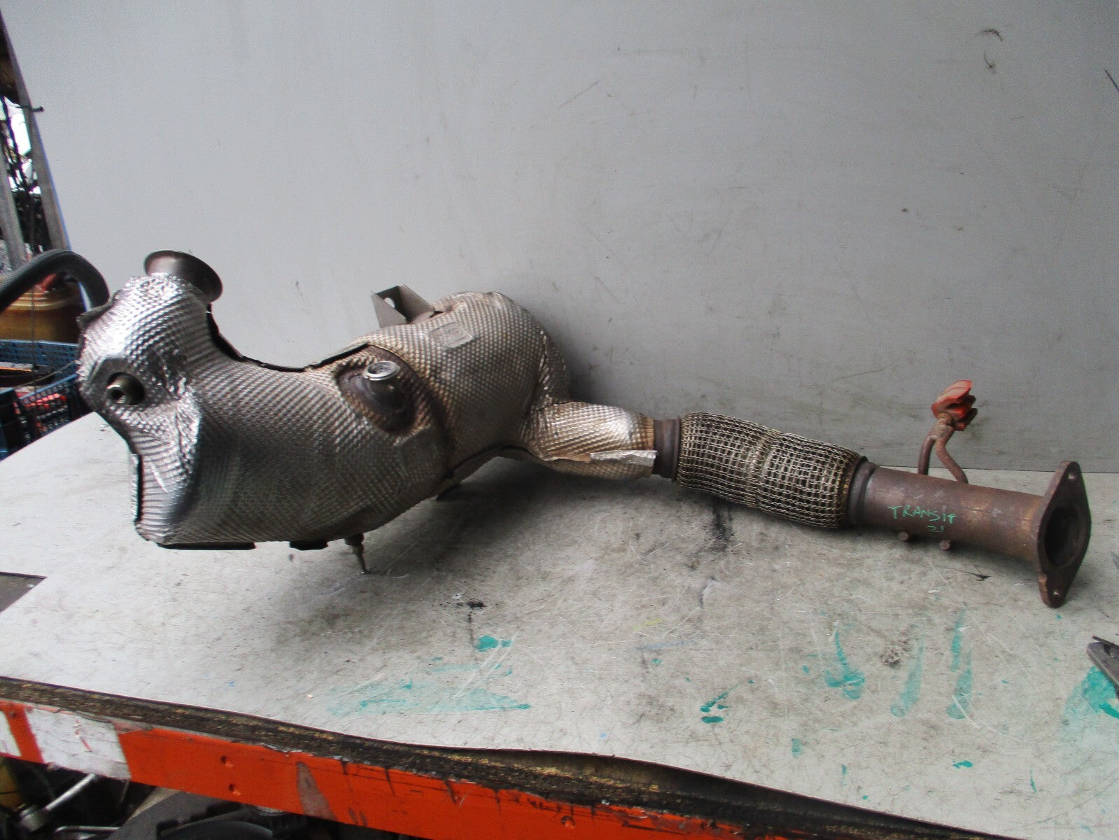 2021 FORD TRANSIT 350 MK8 2.0 DIESEL DPF DIESEL PARTICULATE FILTER FWD