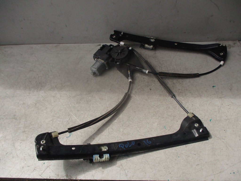 2016 VW POLO 6R MK5 NSR PASSENGER SIDE REAR WINDOW MOTOR & REGULATOR 6R0959801BB