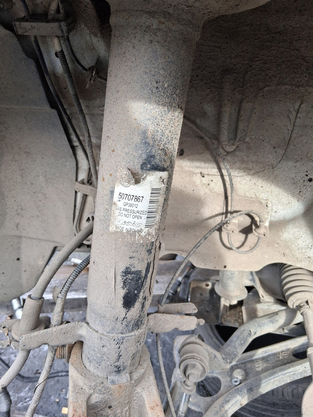 2023 FIAT DUCATO MK3 2.2 DIESEL NSF PASSENGER SIDE FRONT COMPLETE SUSPENSION LEG