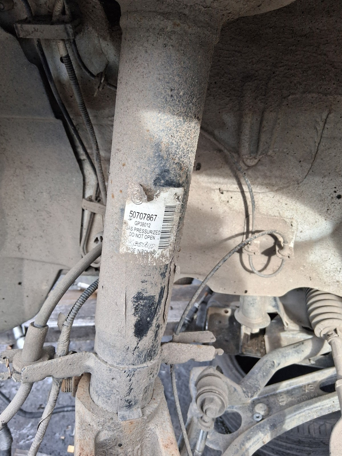 2023 FIAT DUCATO MK3 2.2 DIESEL NSF PASSENGER SIDE FRONT COMPLETE SUSPENSION LEG