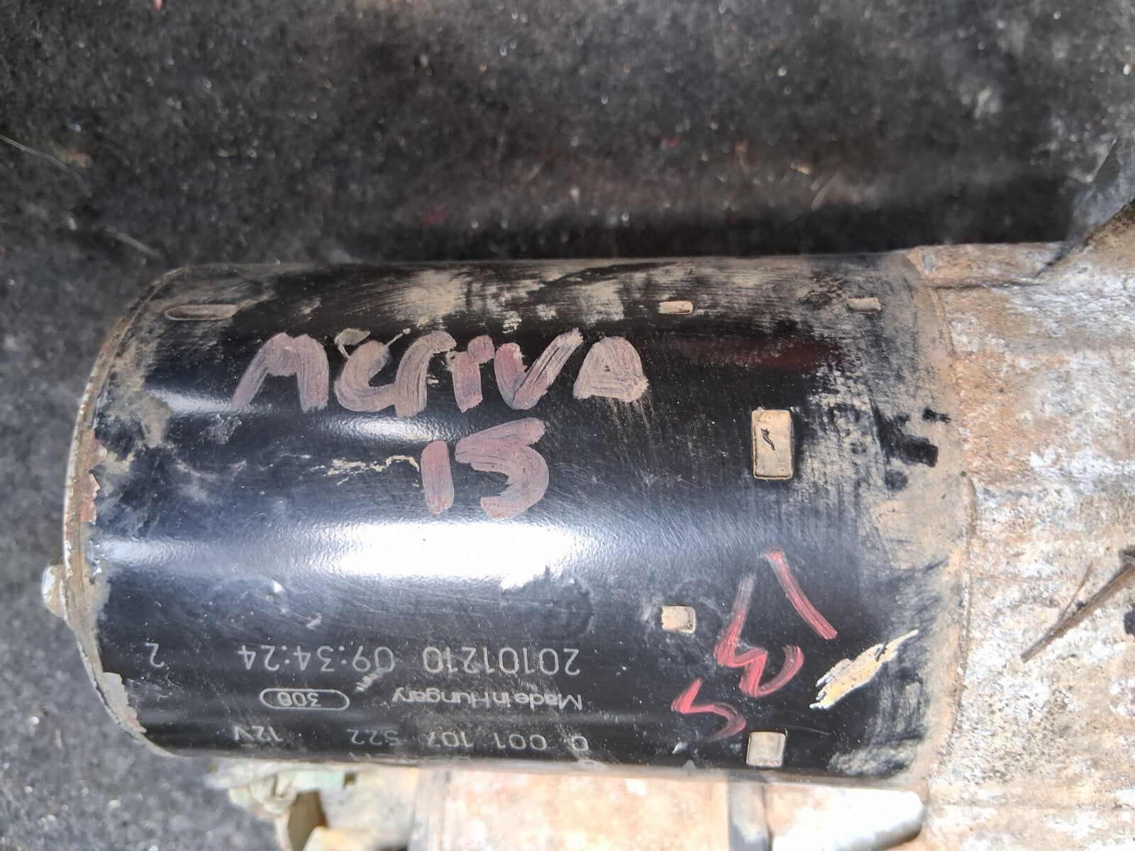 2015 VAUXHALL MERIVA B 1.4 PETROL STARTER MOTOR 55578921