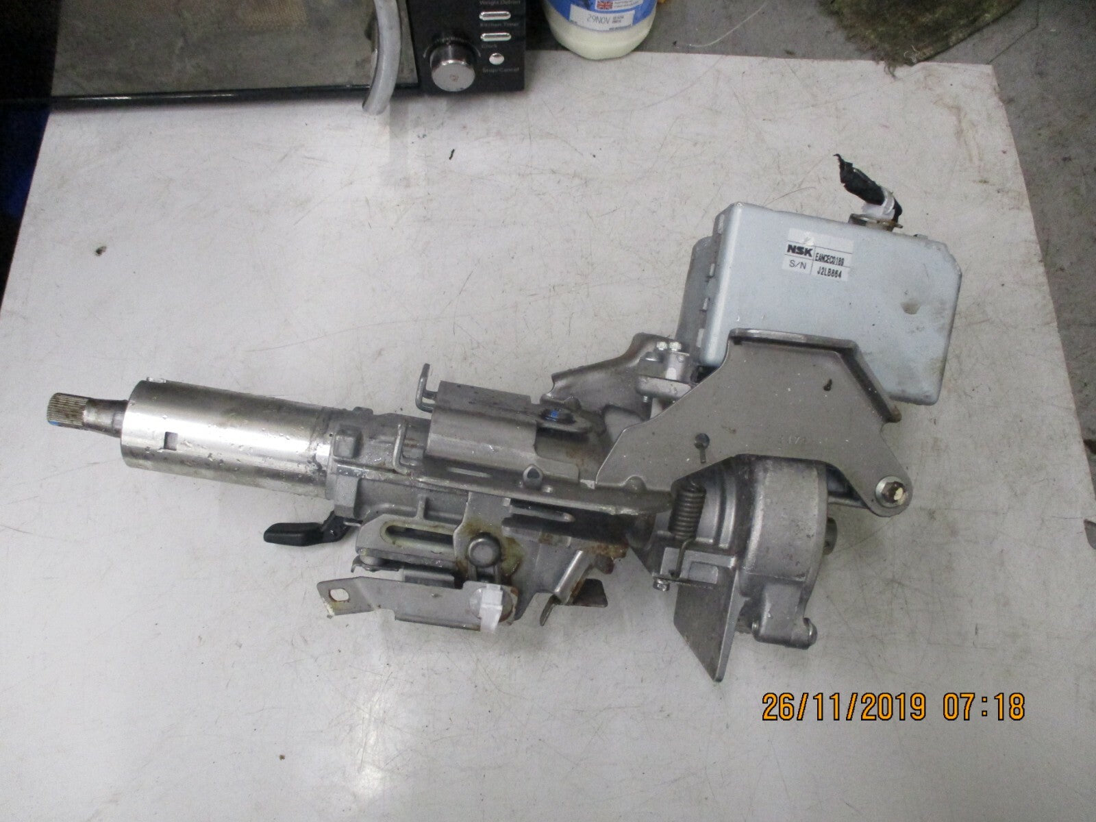 NISSAN QASHQAI J11 2018 ELECTRIC POWER STEERING COLUMN PUMP MOTOR 48810HV50A