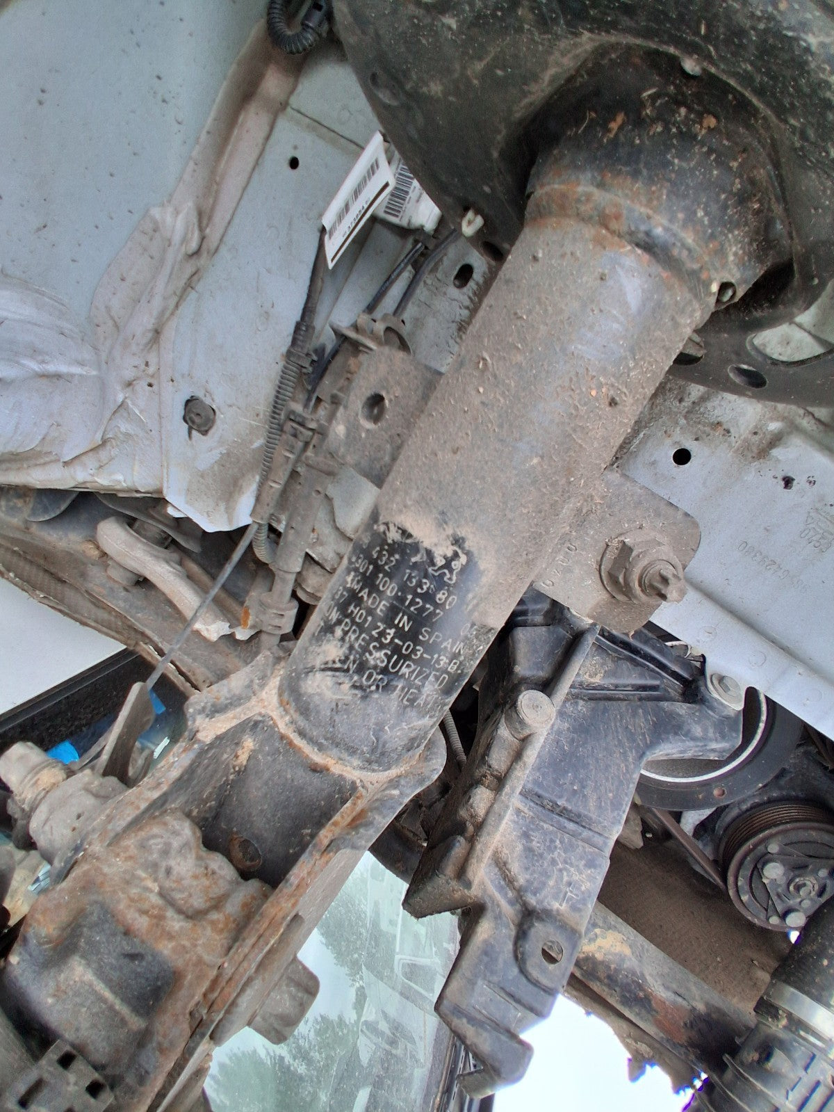 2023 DS AUTOMOBILES DS4 CROSSOVER OSF DRIVER FRONT SHOCK ABSORBER 9843213380