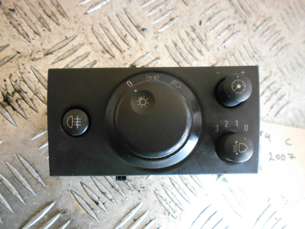 VAUXHALL VECTRA C 2007 HEADLIGHT FOG SWITCH UNIT 13230796