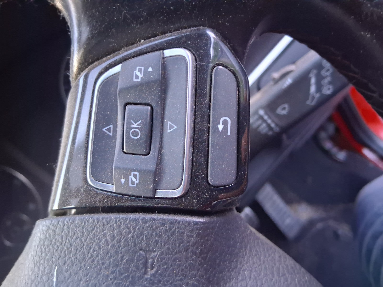 2014 VW VOLKSWAGEN SCIROCCO MK3 MULTIFUNCTIONAL STEERING WHEEL