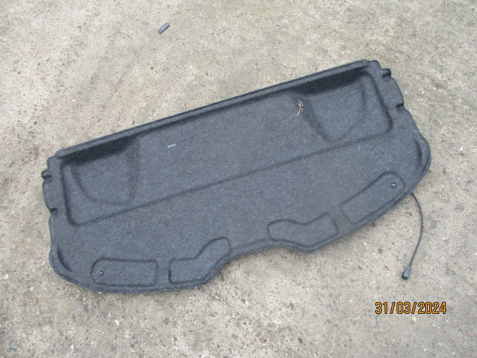 PEUGEOT 208 2018 5 DOOR REAR LOAD COVER PARCEL SHELF 9673766680