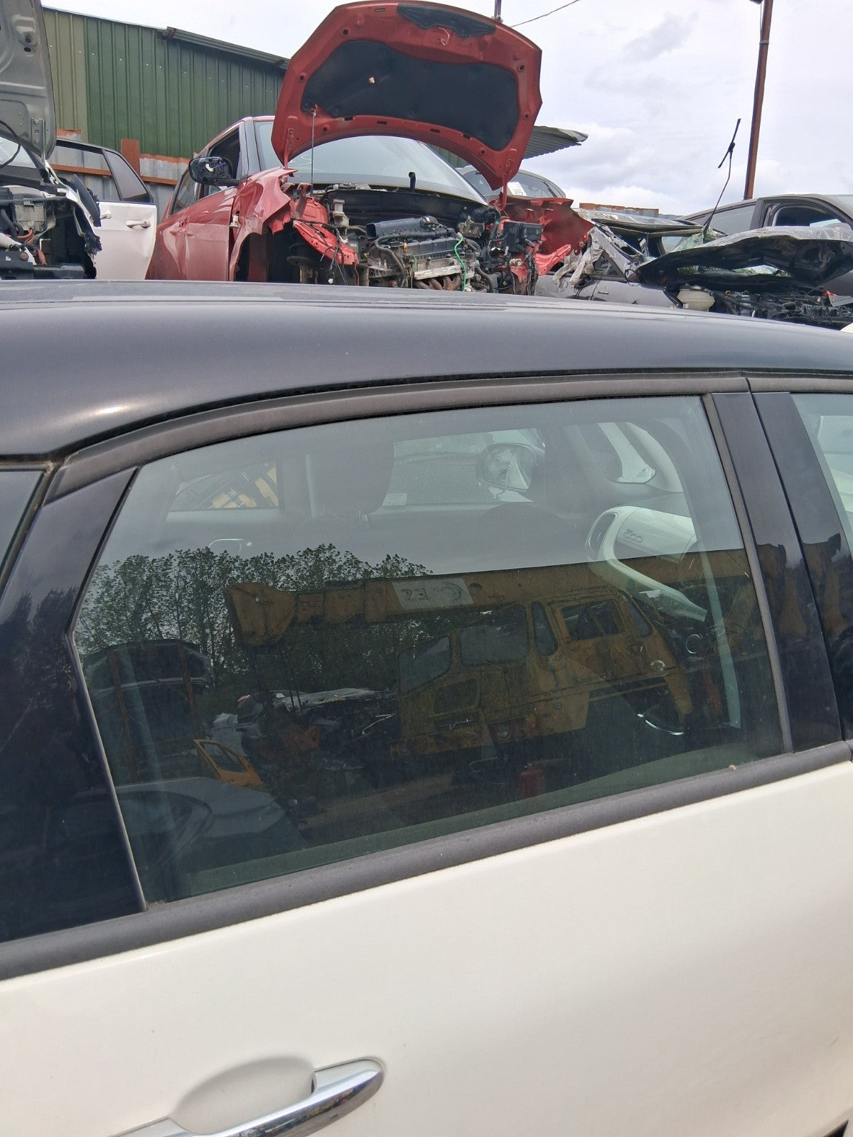 2019 FIAT 500L URBAN OSR DRIVER SIDE REAR WINDOW GLASS