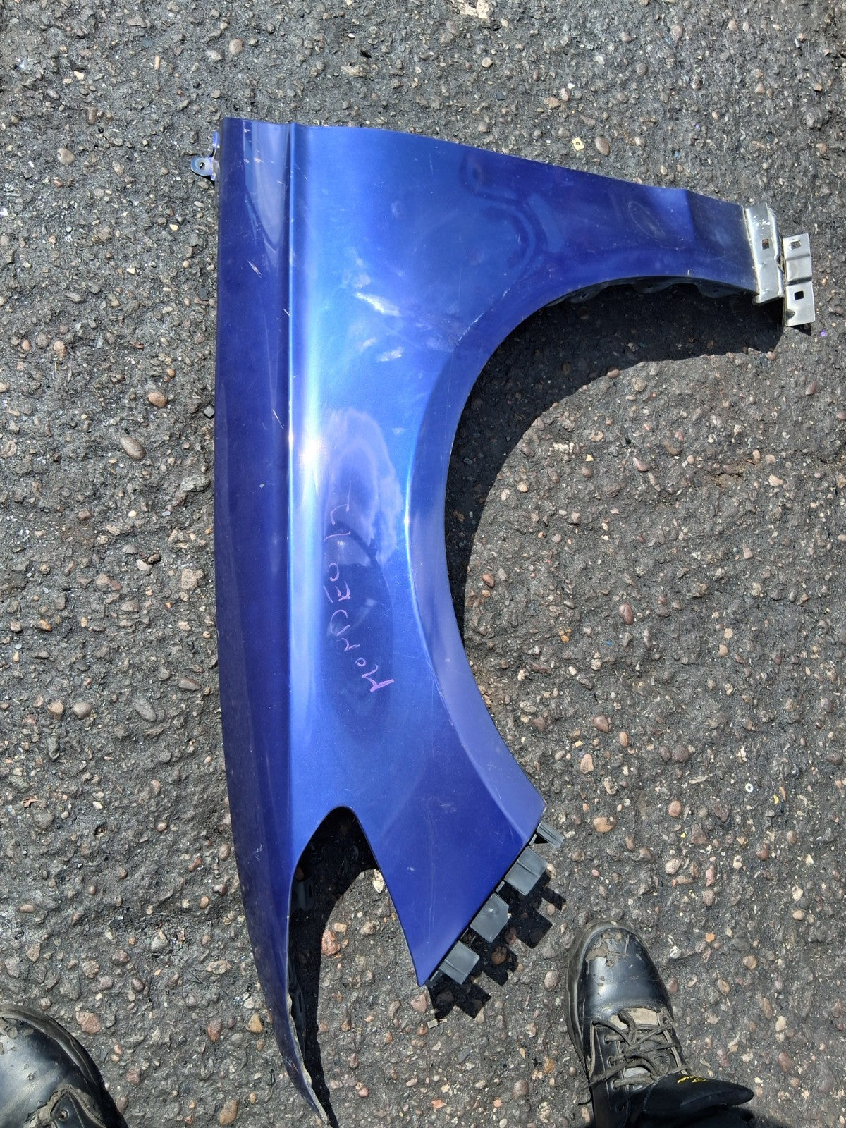 2017 FORD MONDEO MK5 NSF PASSENGER SIDE FRONT LEFT WING PANEL BLUE LD