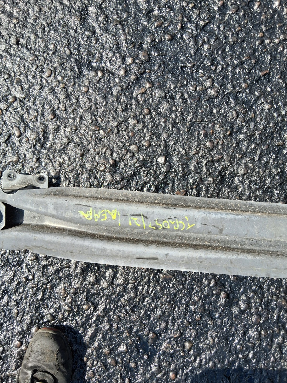 2021 VW VOLKSWAGEN T CROSS REAR CRASH IMPACT REINFORCEMENT BAR