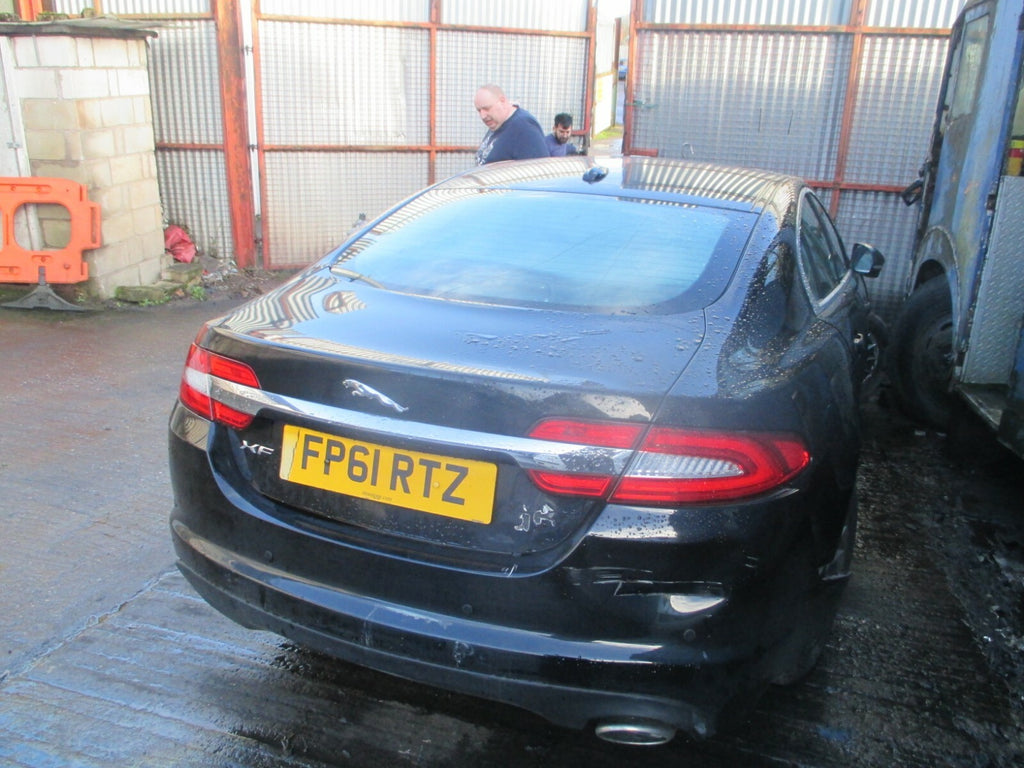 JAGUAR XF 2011 SALOON BARE TAILGATE BOOT LID PANEL GLASS HATCH EBONY BLACK - PEC