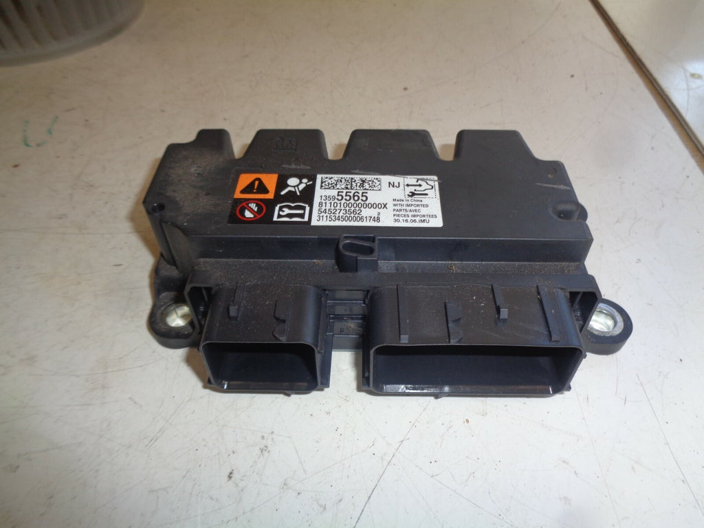 VAUXHALL VIVA 2016 1.0 PETROL SAFETY BAG ACTUATOR CONTROL MODULE 13595565