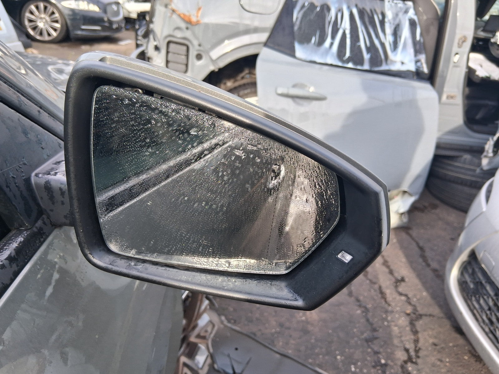 2024 AUDI A1 S LINE MK2 GB OSF DRIVER SIDE RIGHT POWER FOLD WING MIRROR GREY