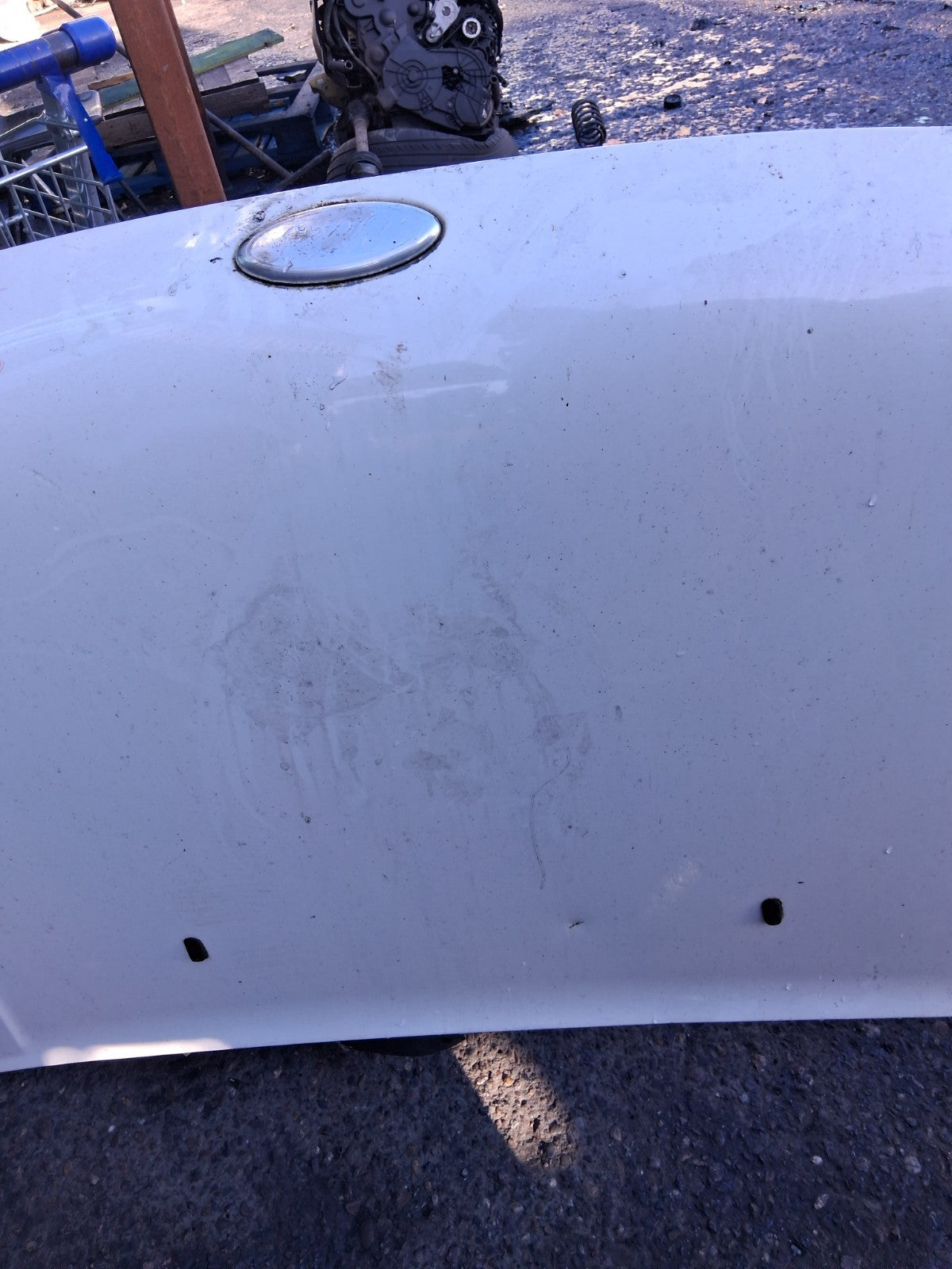2003 FORD TRANSIT CONNECT MK1 FRONT BONNET HOOD PANEL WHITE