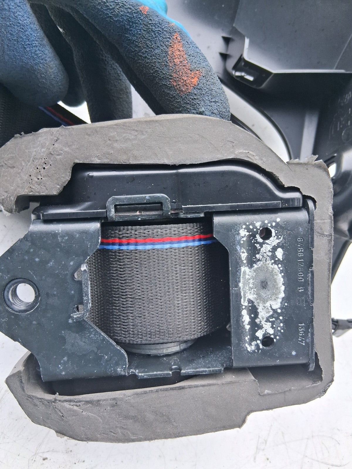 2024 BMW 2 SERIES F44 COUPE OSR DRIVER SIDE REAR RIGHT SIDE SEAT BELT