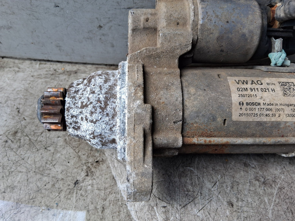 2021 VOLKSWAGEN UP CITIGO 1.0 PETROL STARTER MOTOR 02M911021H