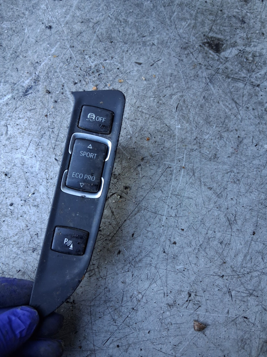 2016 BMW 1 SERIES F20 LCI TRACTION CONTROL SWITCH PANEL 925292103