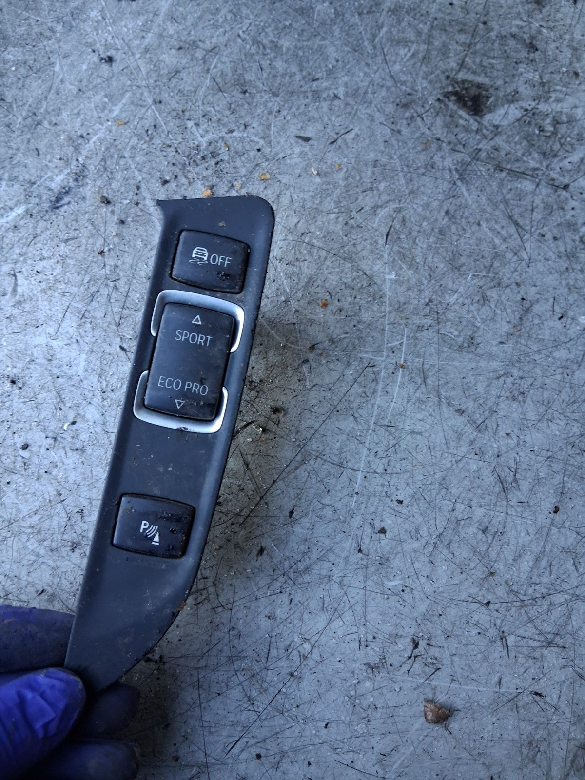 2016 BMW 1 SERIES F20 LCI TRACTION CONTROL SWITCH PANEL 925292103