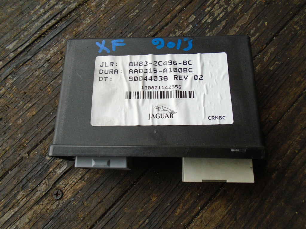 JAGUAR XF FACELIFT 2013 PARKING BRAKE MODULE ECU 8W832C496BC