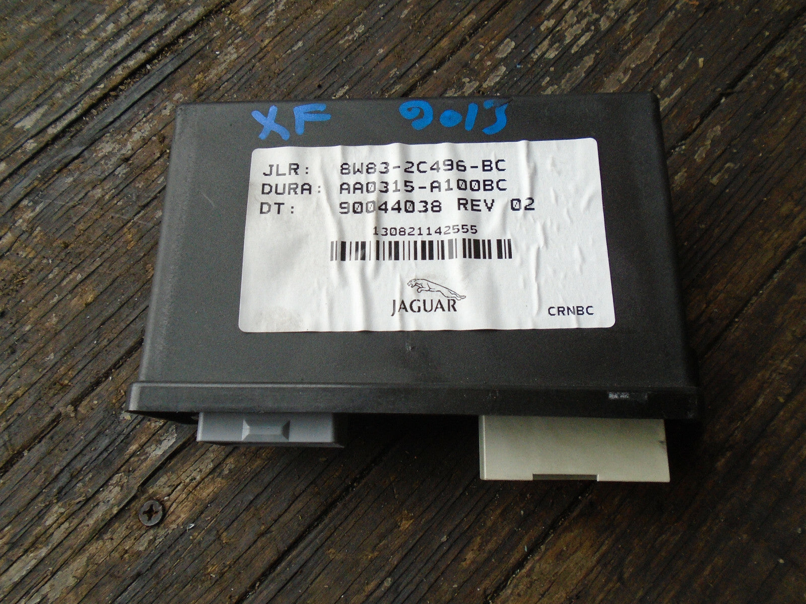 JAGUAR XF FACELIFT 2013 PARKING BRAKE MODULE ECU 8W832C496BC