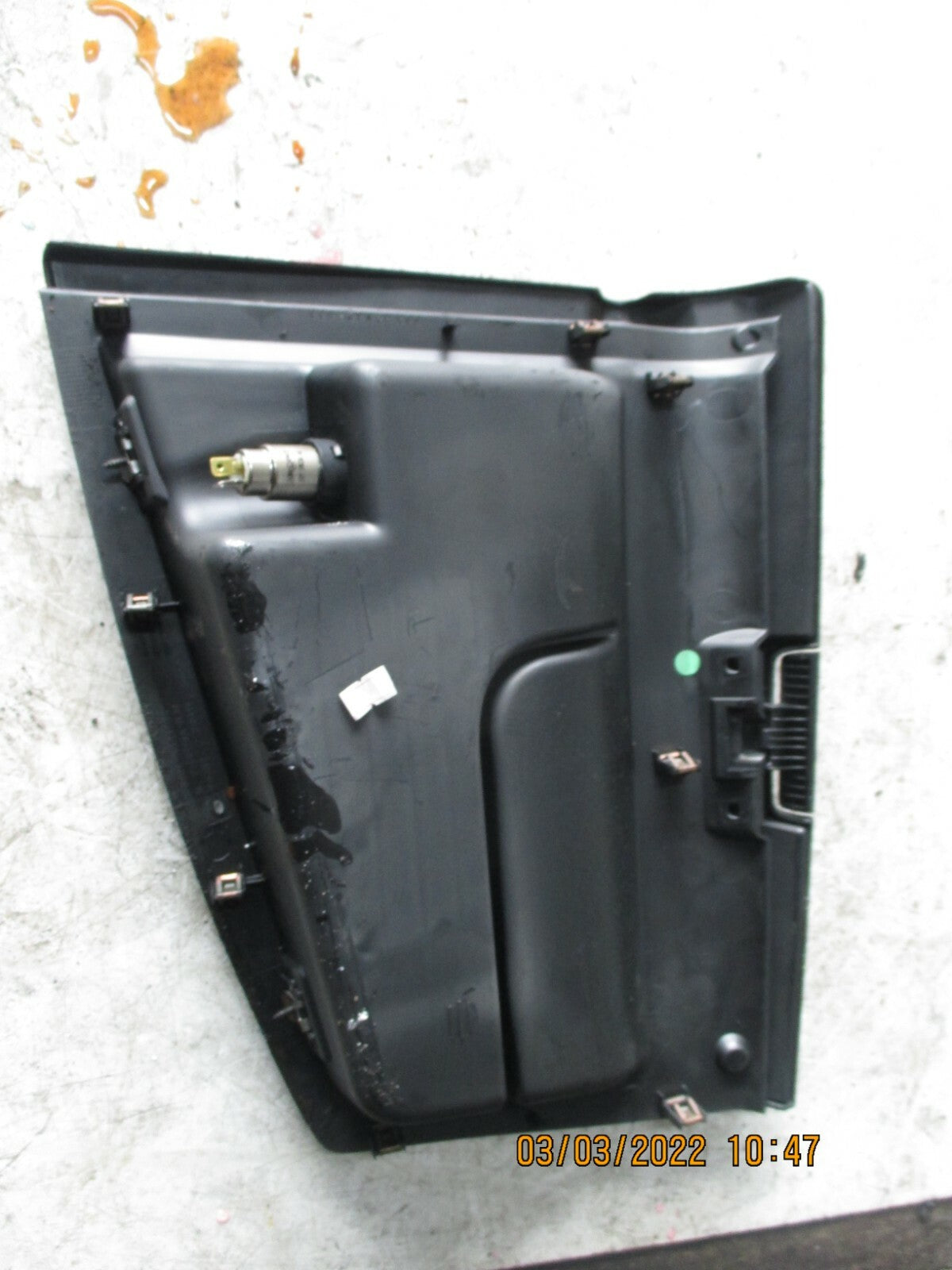 FORD TRANSIT MK7 2009 OS DRIVER SIDE DASH TOP STORAGE GLOVE BOX