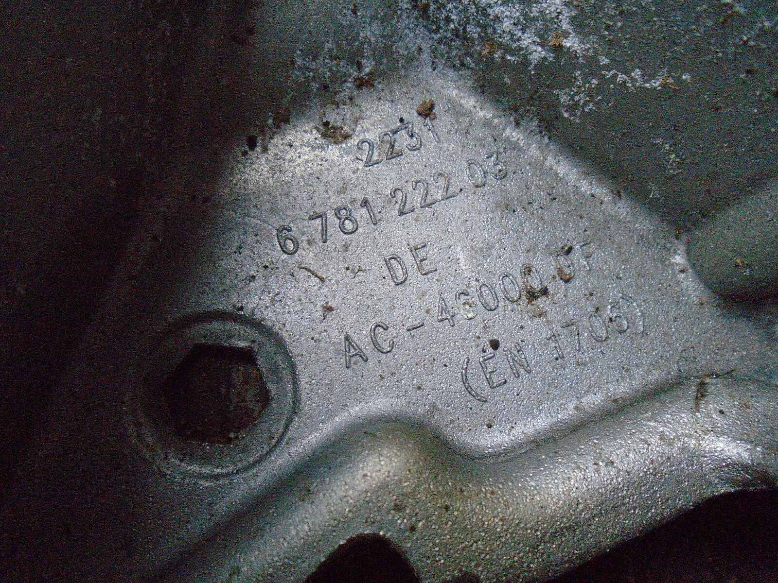 BMW 5 SERIES GT F07 AUTOMATIC GEARBOX MOUNT BRACKET 6781222