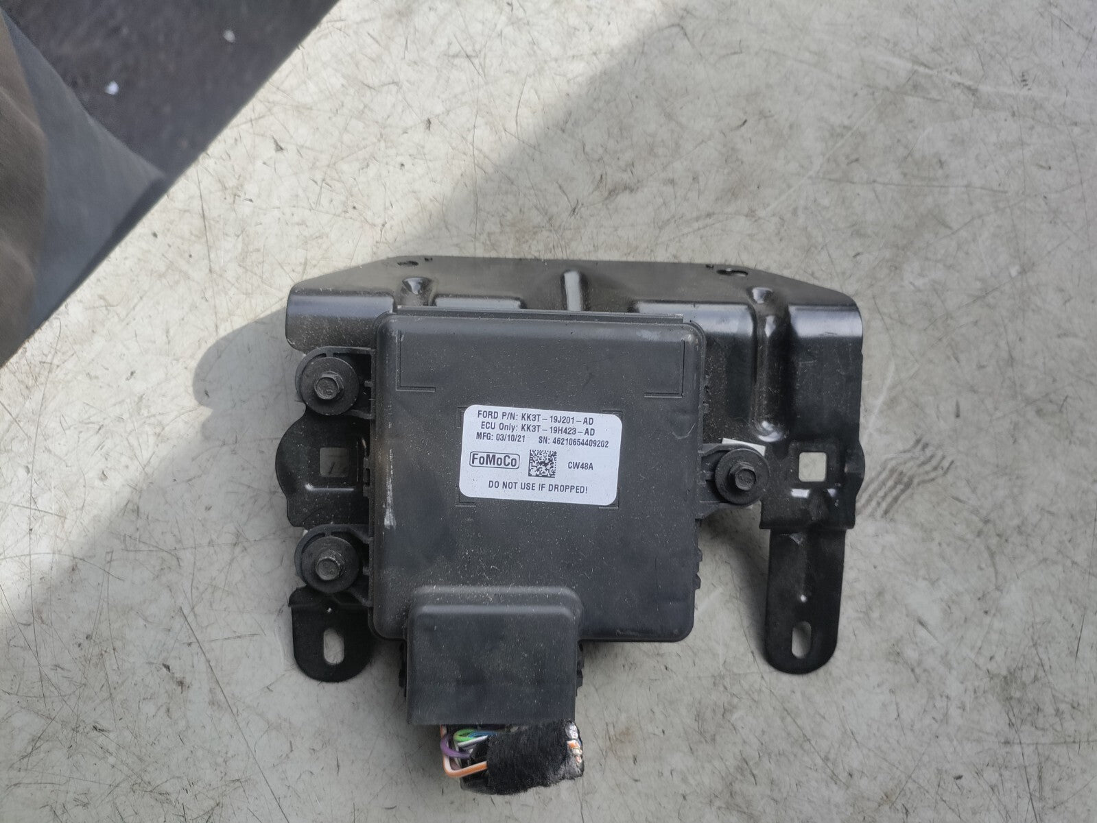 2021 FORD TRANSIT 350 MK8 REAR CAMERA CONTROL ECU KK3T19J201AD