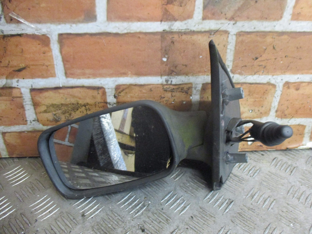 FIAT PUNTO 176 MK1 1998 NS PASSENGER SIDE MANUAL DOOR WING MIRROR 0149301